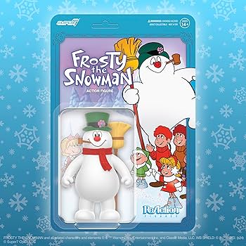 Amazon.co.jp: Super7 Frosty The Snowman - 3.75インチ 雪だるま